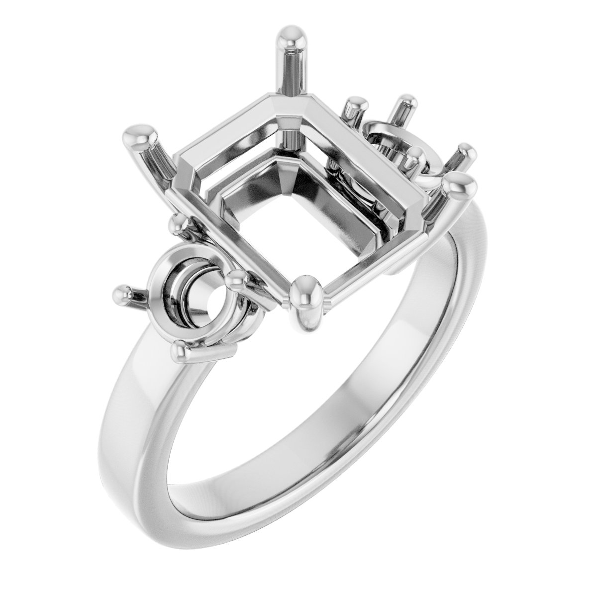 Three-Stone Engagement Ring