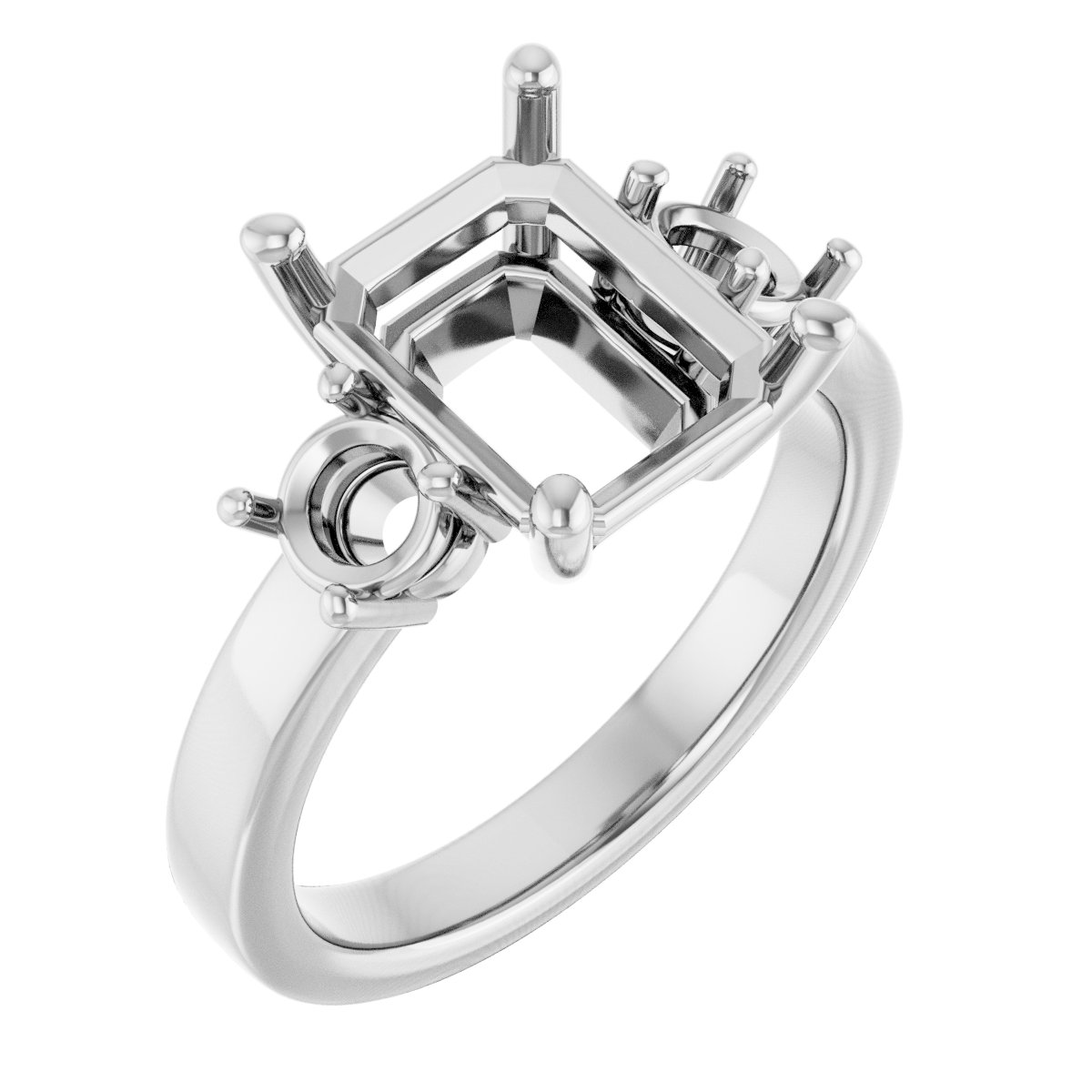 Three-Stone Engagement Ring