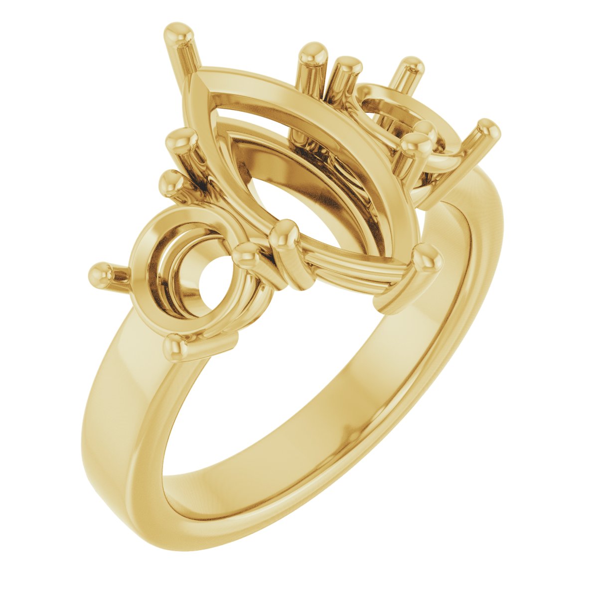 Three-Stone Engagement Ring