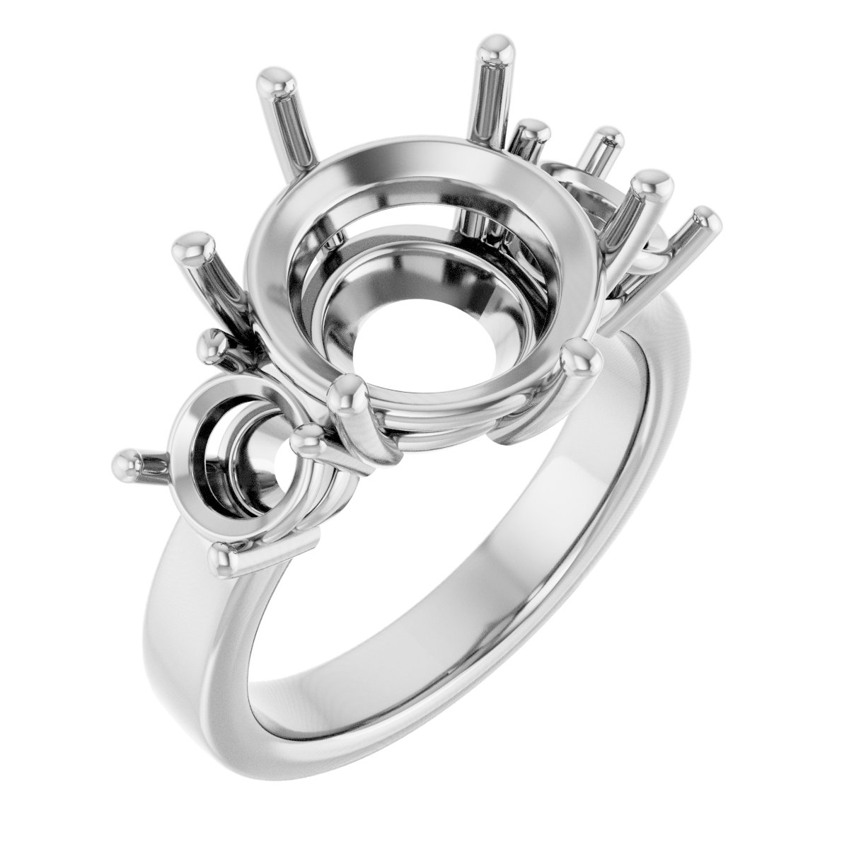 Three-Stone Engagement Ring