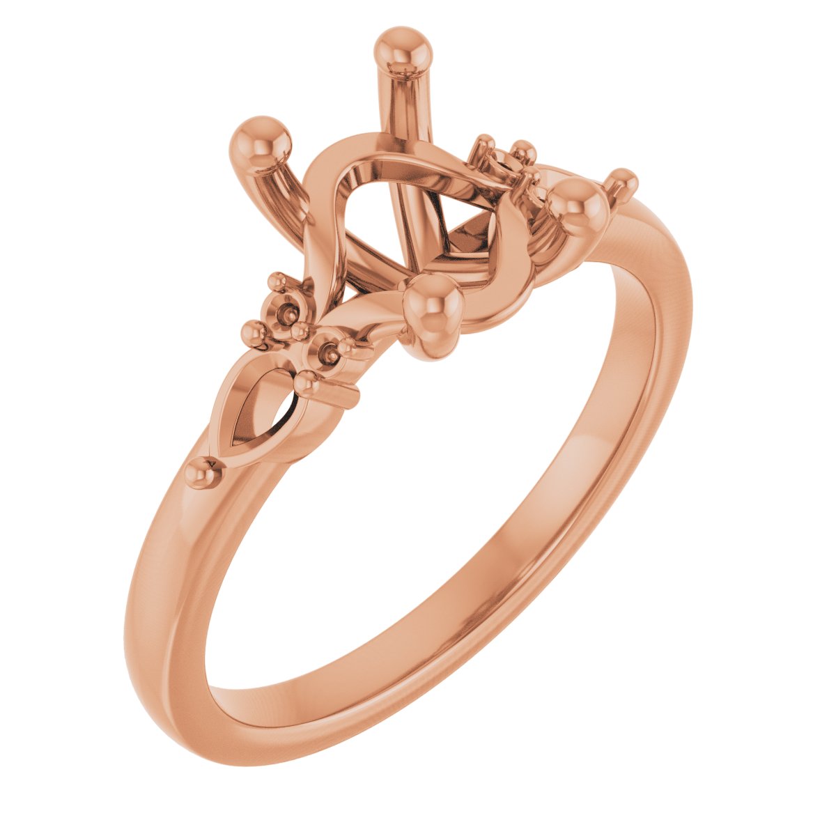 Accented Engagement Ring or Band