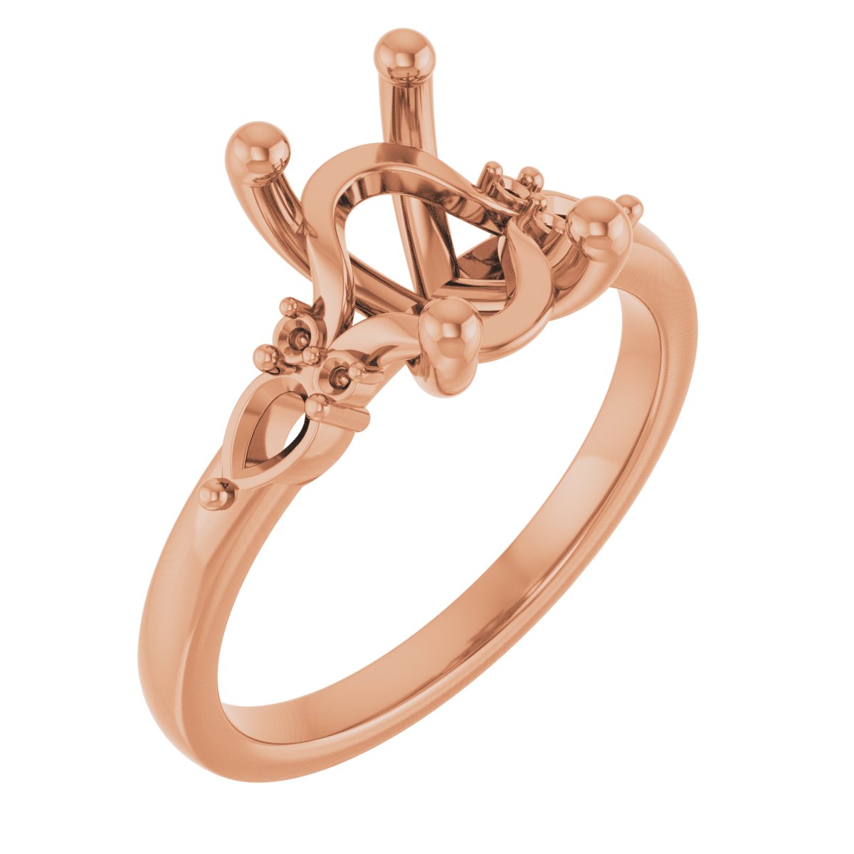 Accented Engagement Ring or Band