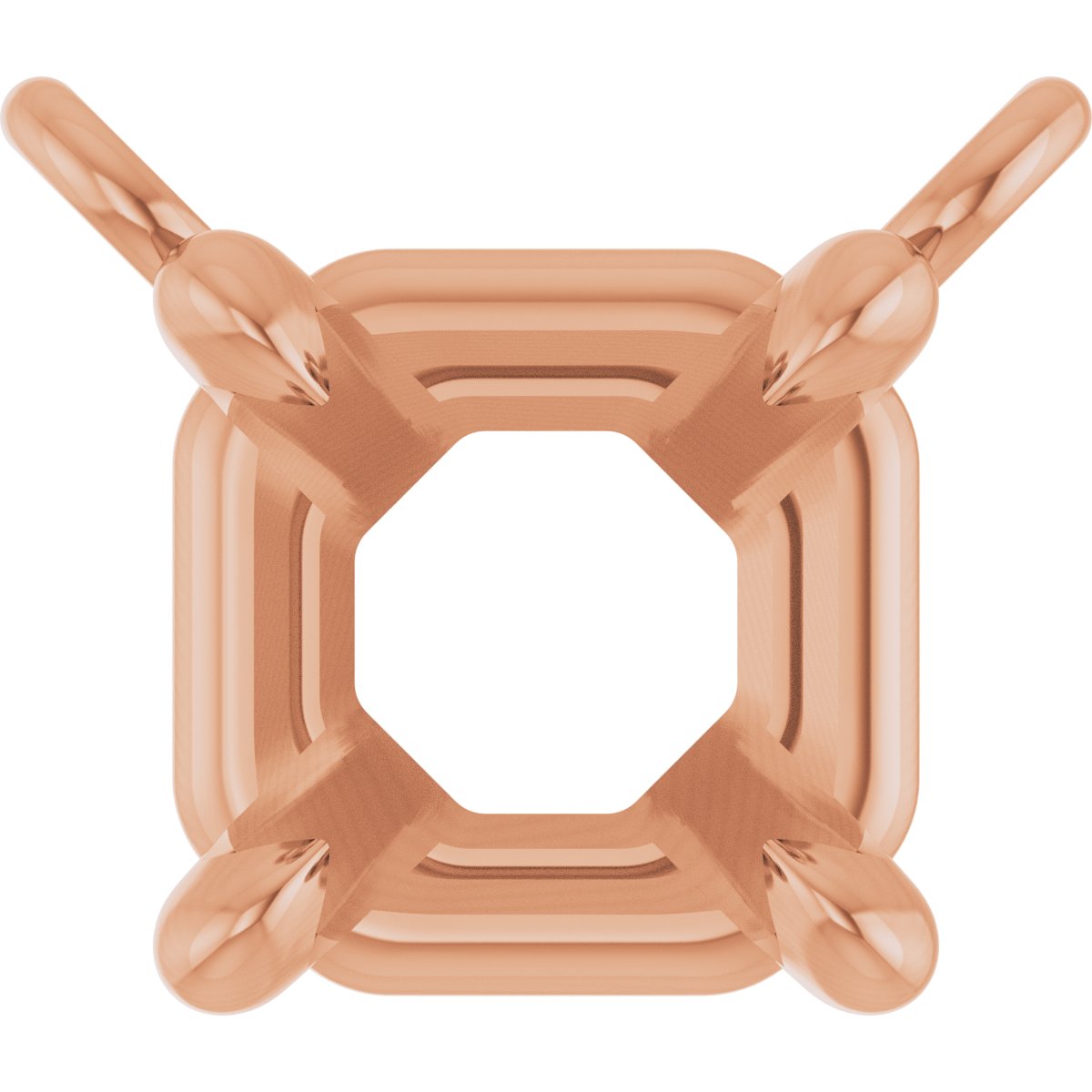 Claw-Prong Solitaire Necklace Center
