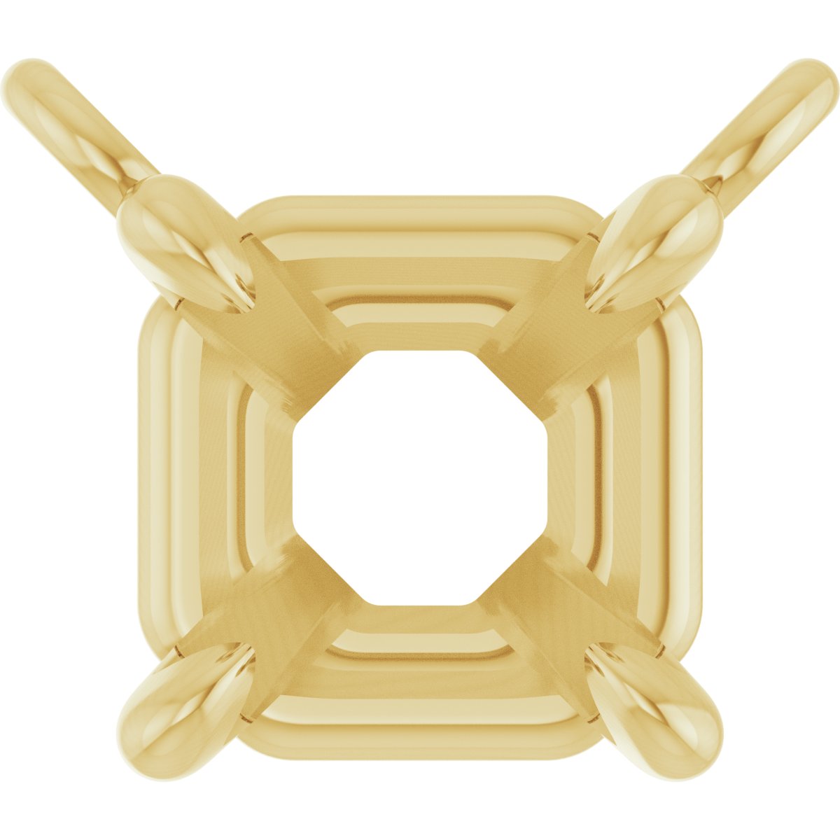 Claw-Prong Solitaire Necklace Center