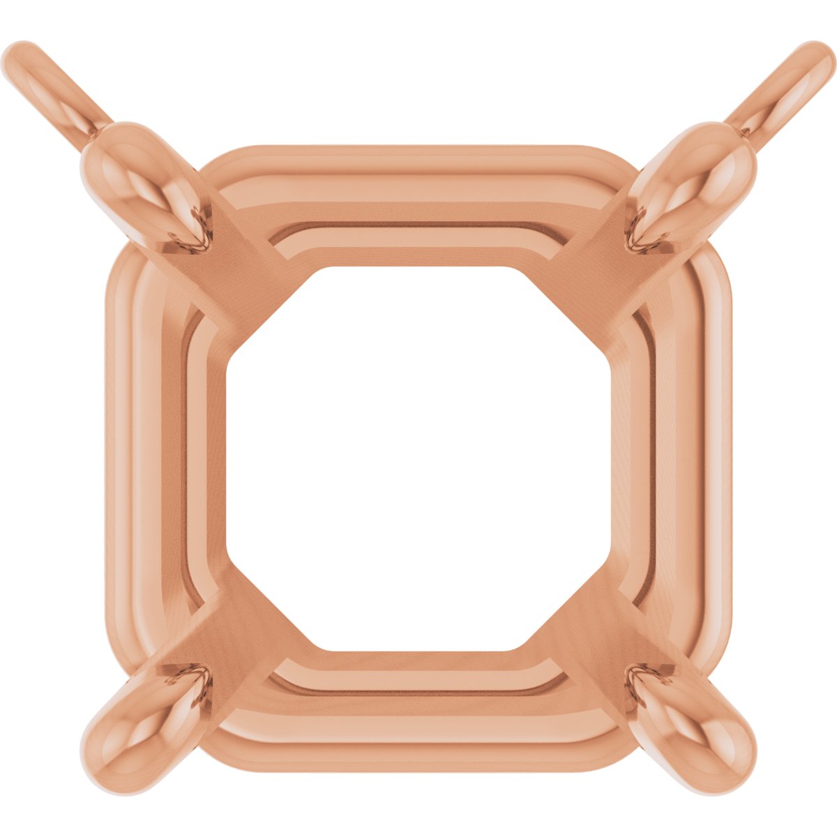 Claw-Prong Solitaire Necklace Center