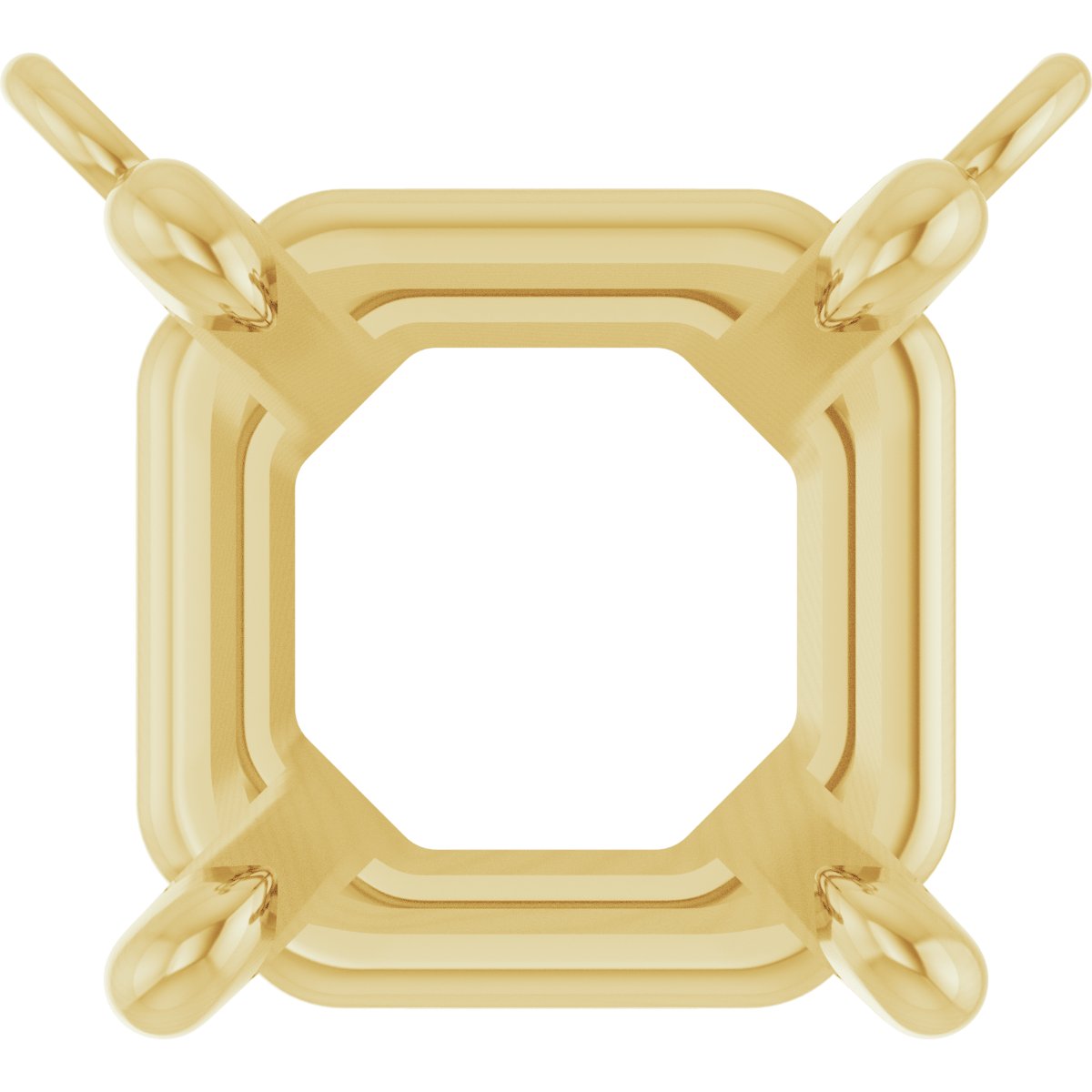 Claw-Prong Solitaire Necklace Center