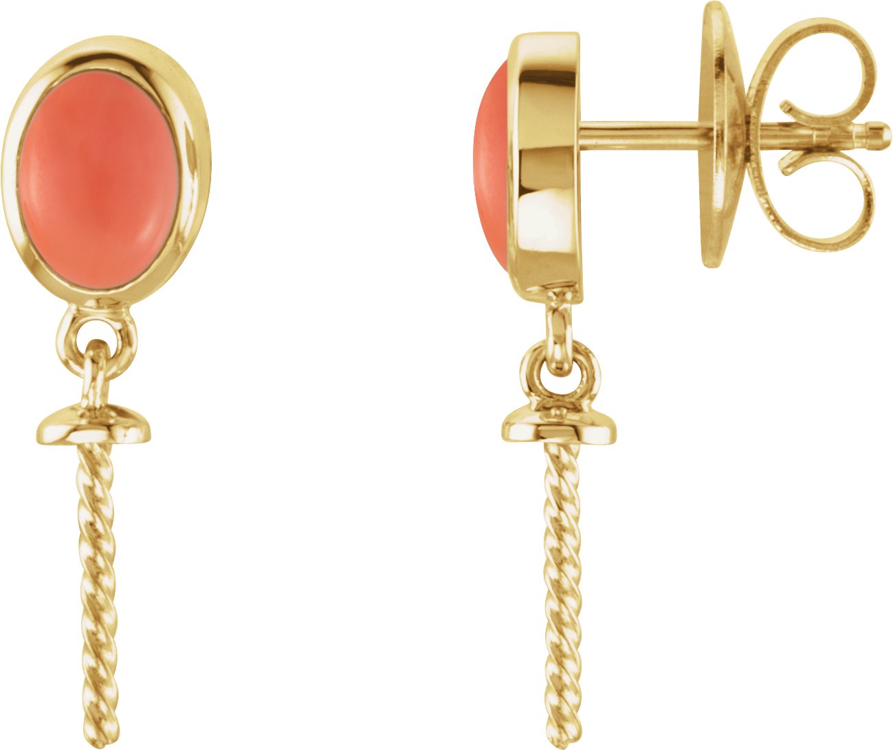 Accented Pearl Earrings