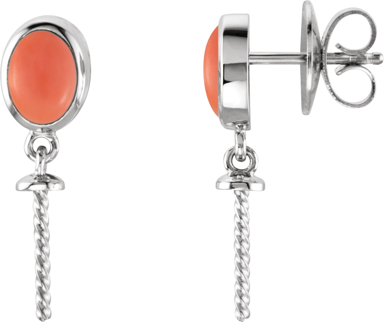 Accented Pearl Earrings