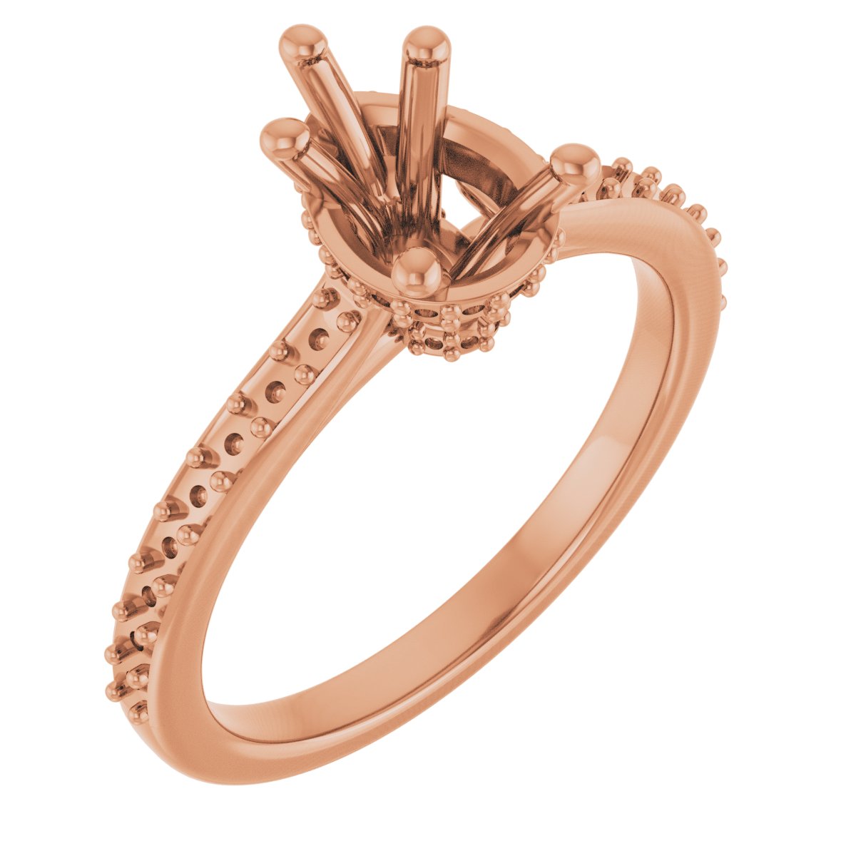 Hidden Halo-Style Engagement Ring
