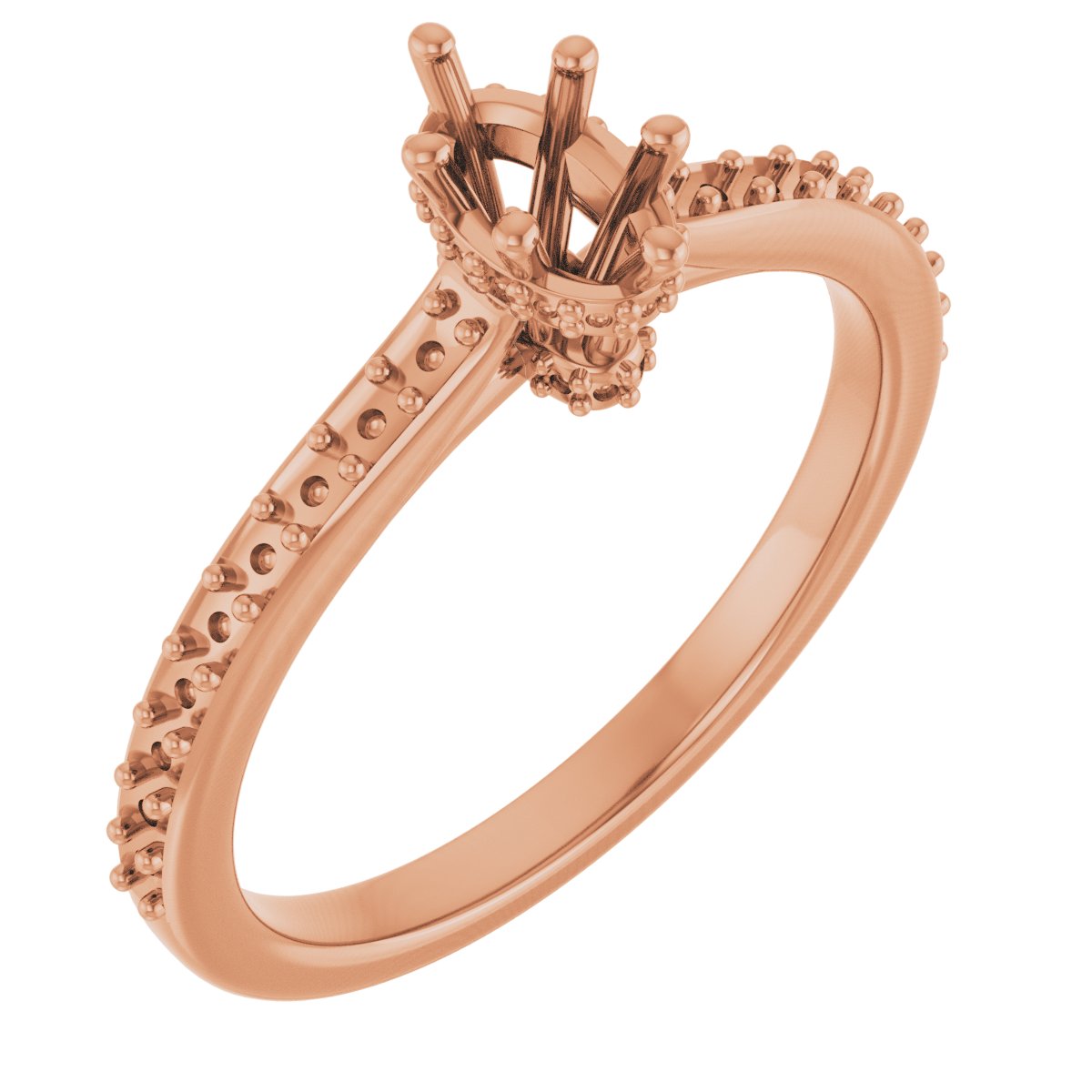 Hidden Halo-Style Engagement Ring