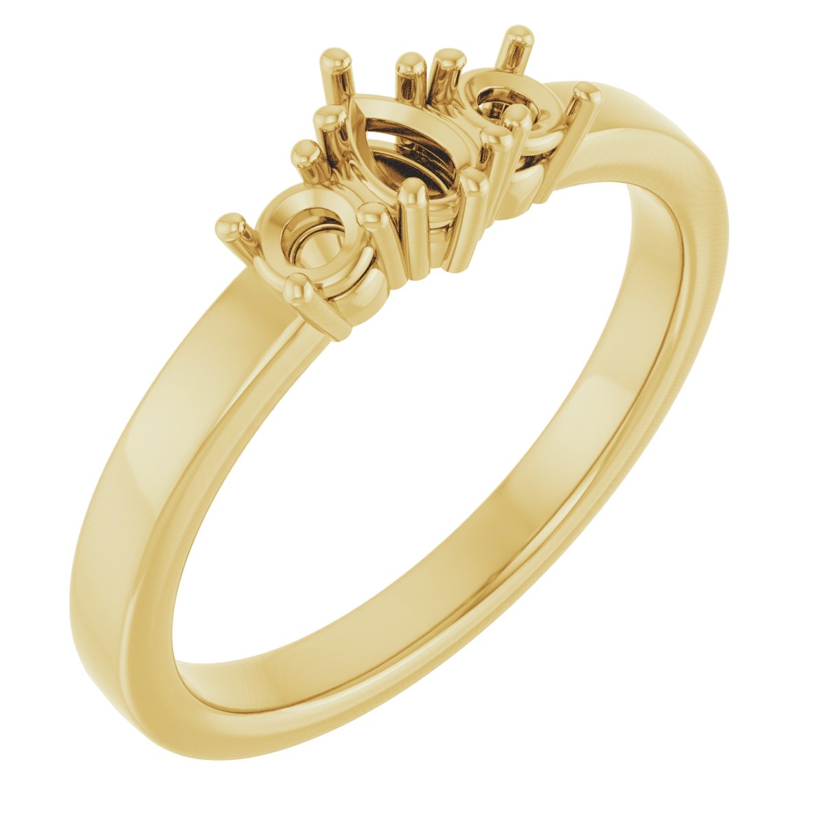 Three-Stone Engagement Ring