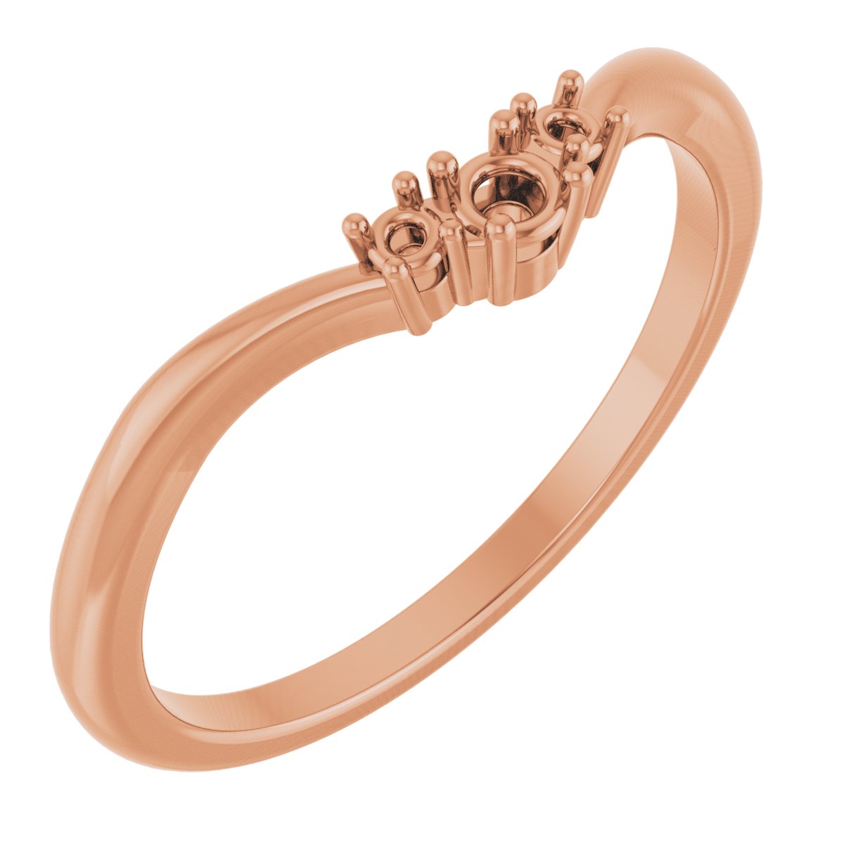 Accented Engagement Ring or Band
