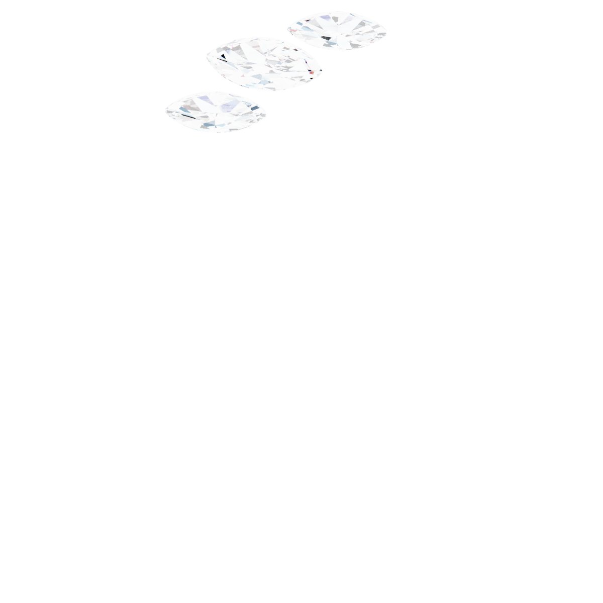 14k White Gold