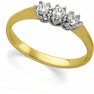 14K Yellow .33 CTW Diamond Anniversary Band Ref 249740