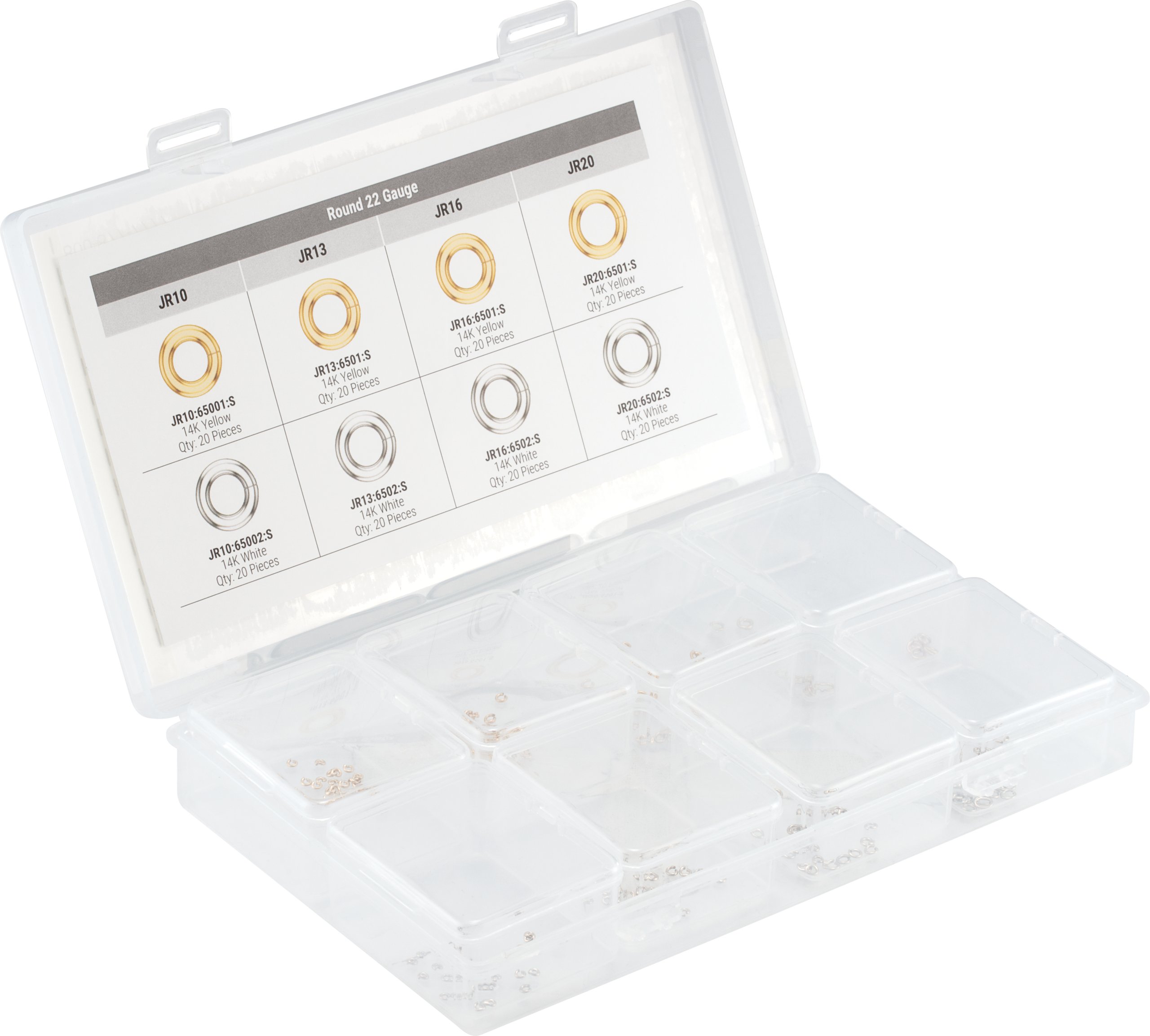 Round or Oval Jump Ring Assortments