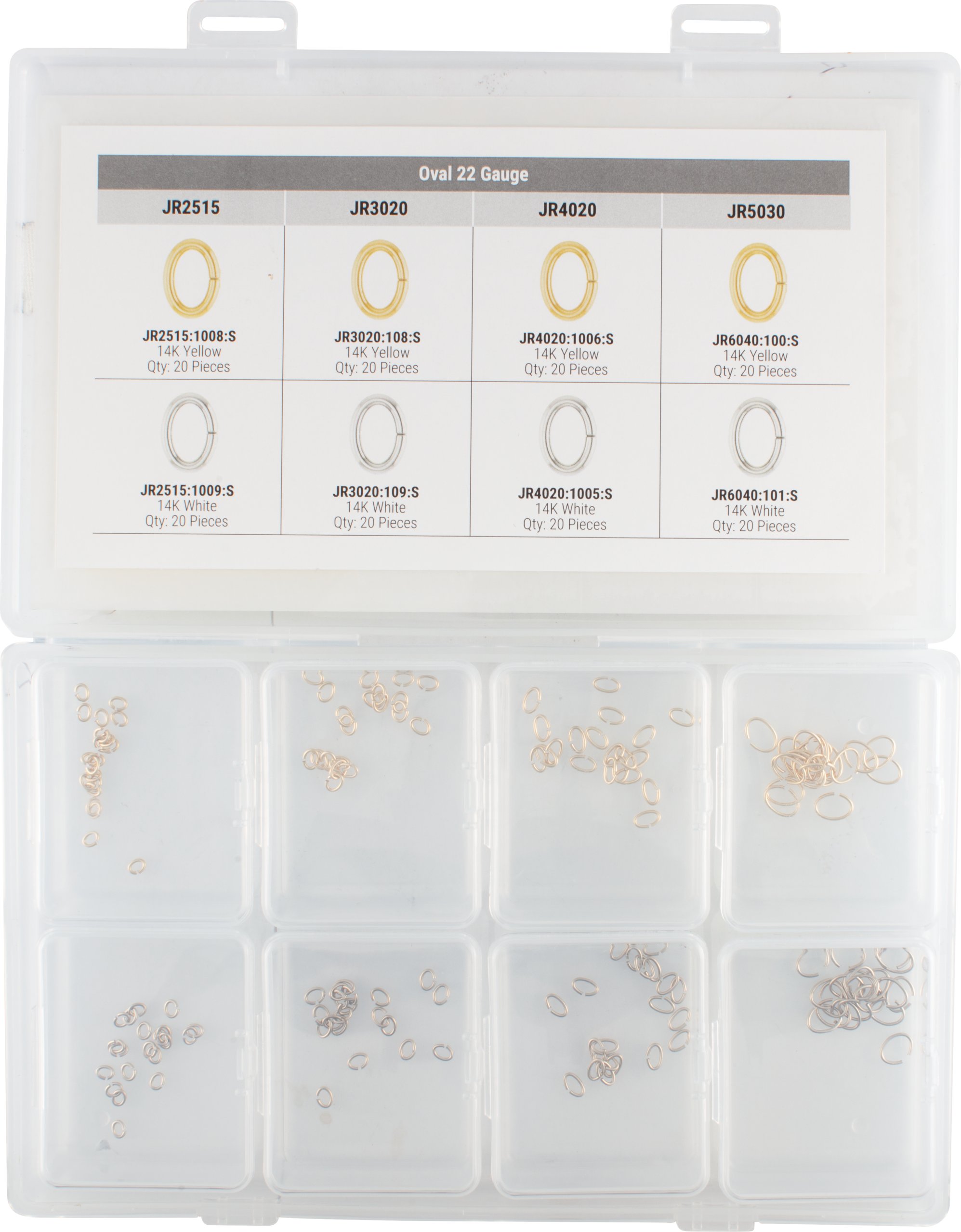 Round or Oval Jump Ring Assortments