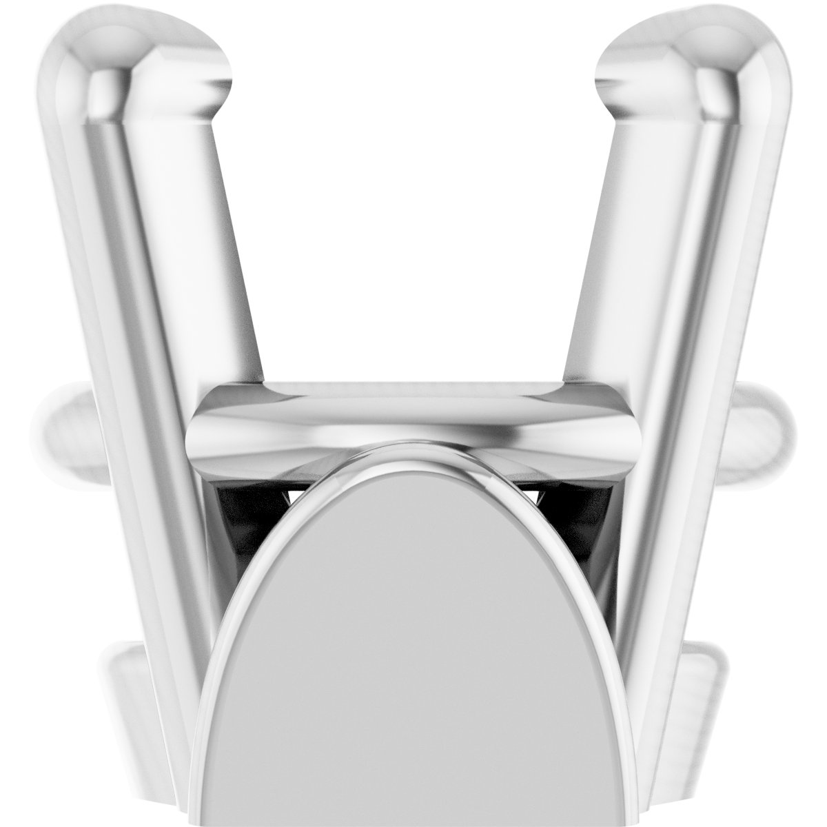 Contoured Base Shank Setting with Solder Pads