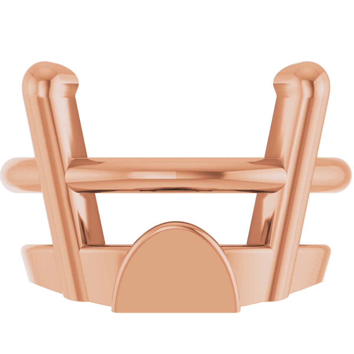 Contoured Base Shank Setting with Solder Pads