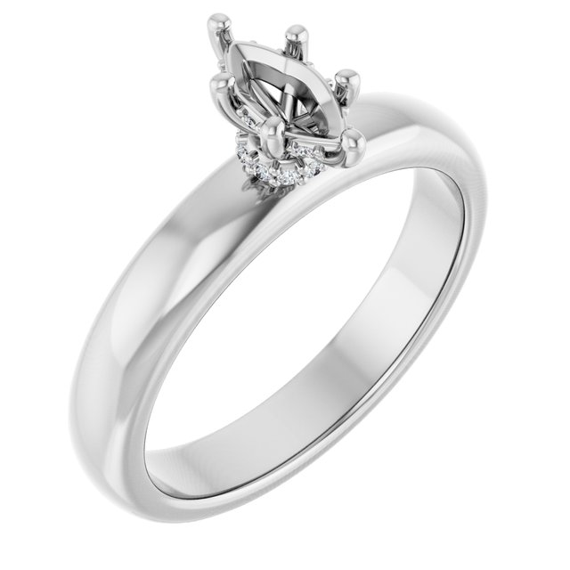 14k White Gold