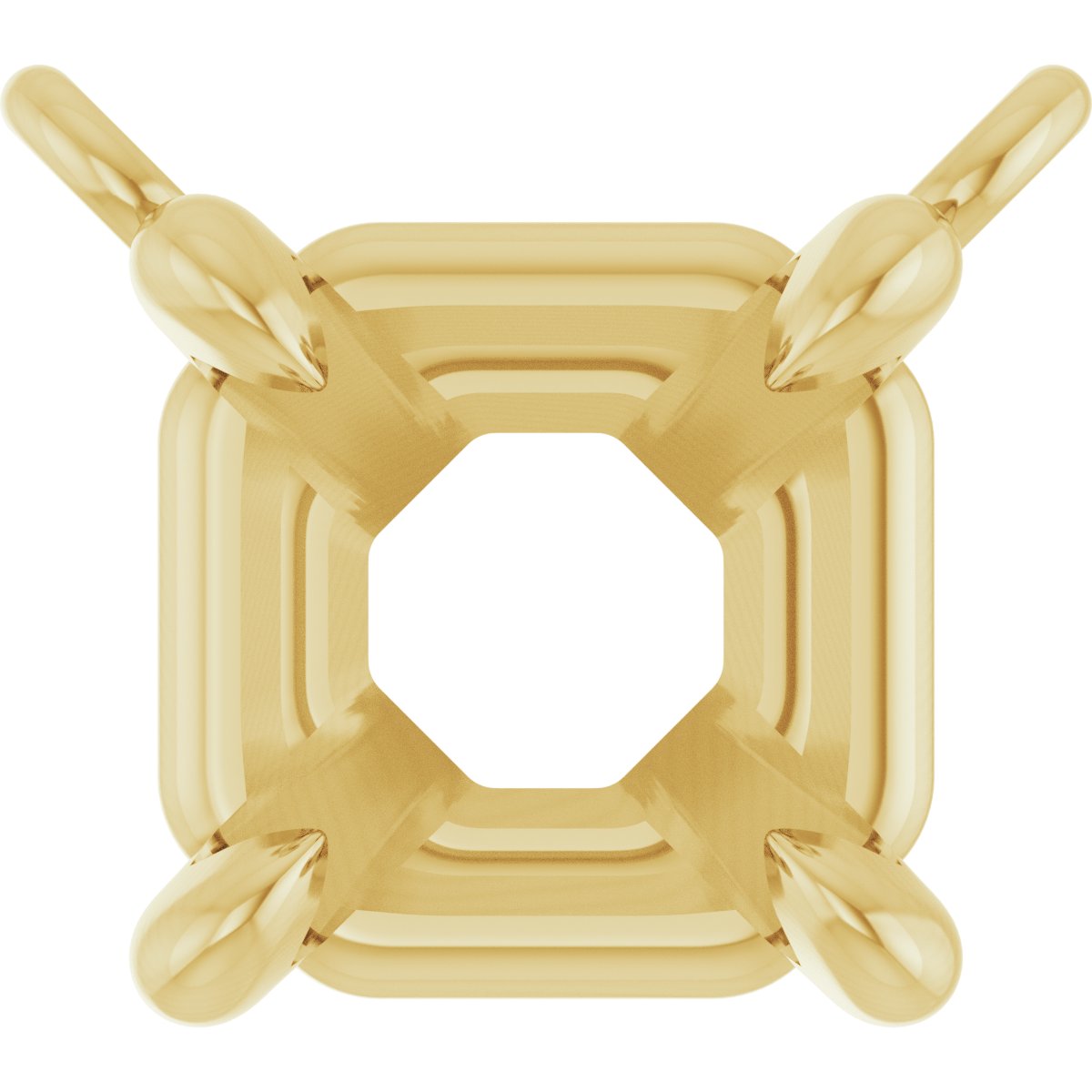 Claw-Prong Solitaire Necklace Center