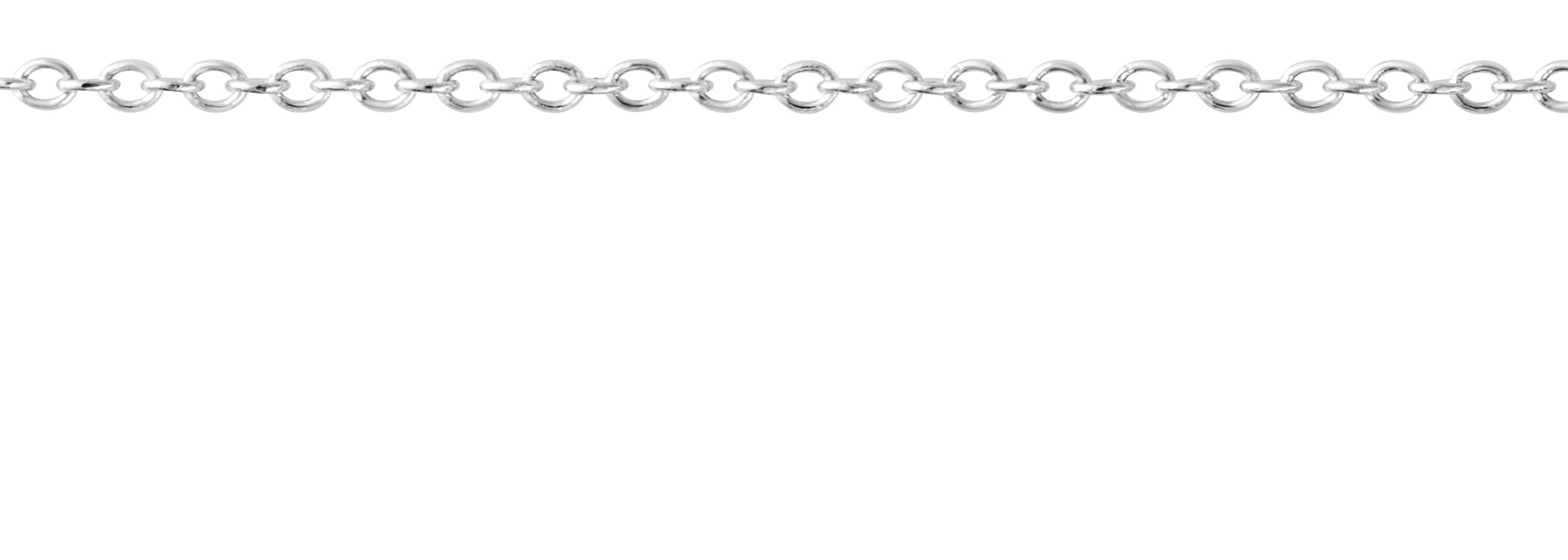 14K Yellow Gold-Filled 1 mm Cable 6 1/2-7 1/2" Chain view 2