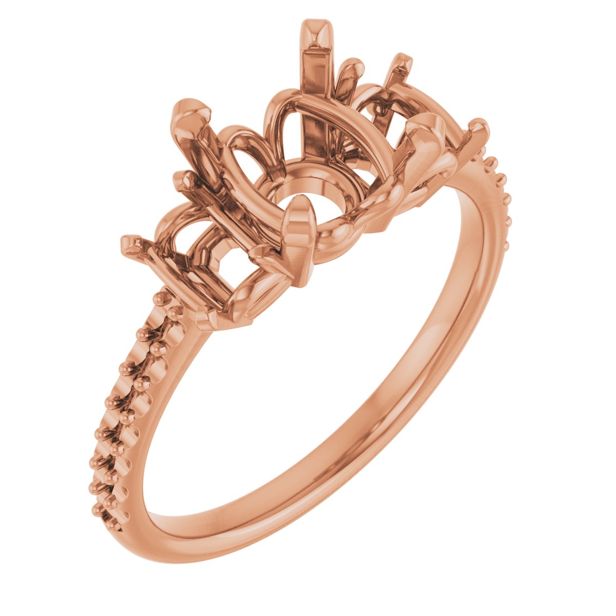 Three-Stone Engagement Ring or Band