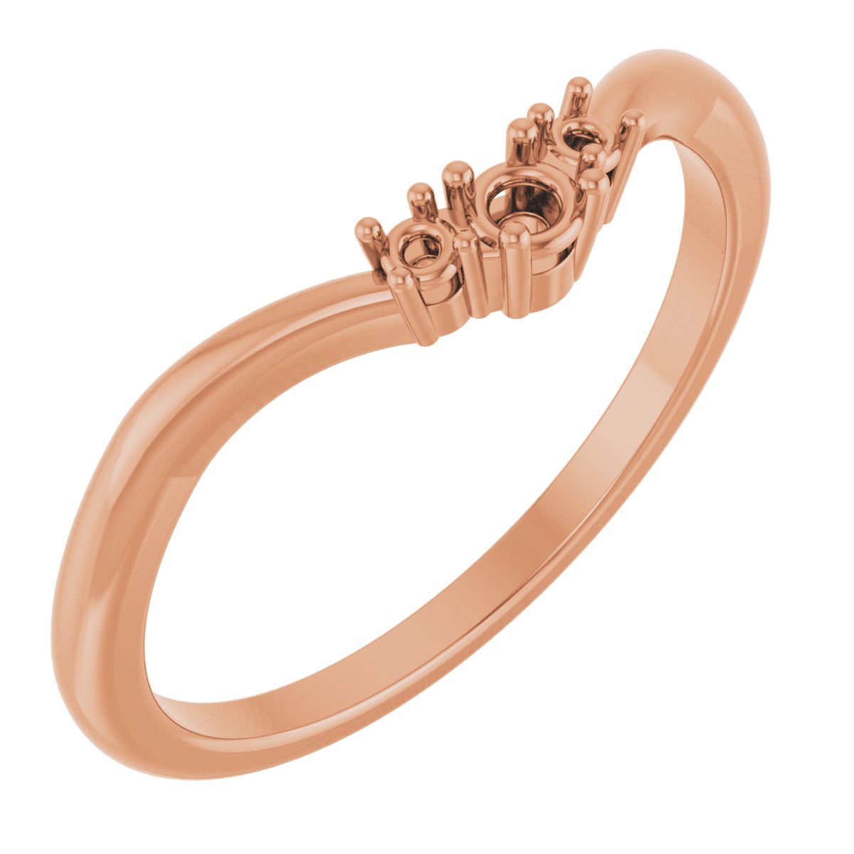 Accented Engagement Ring or Band
