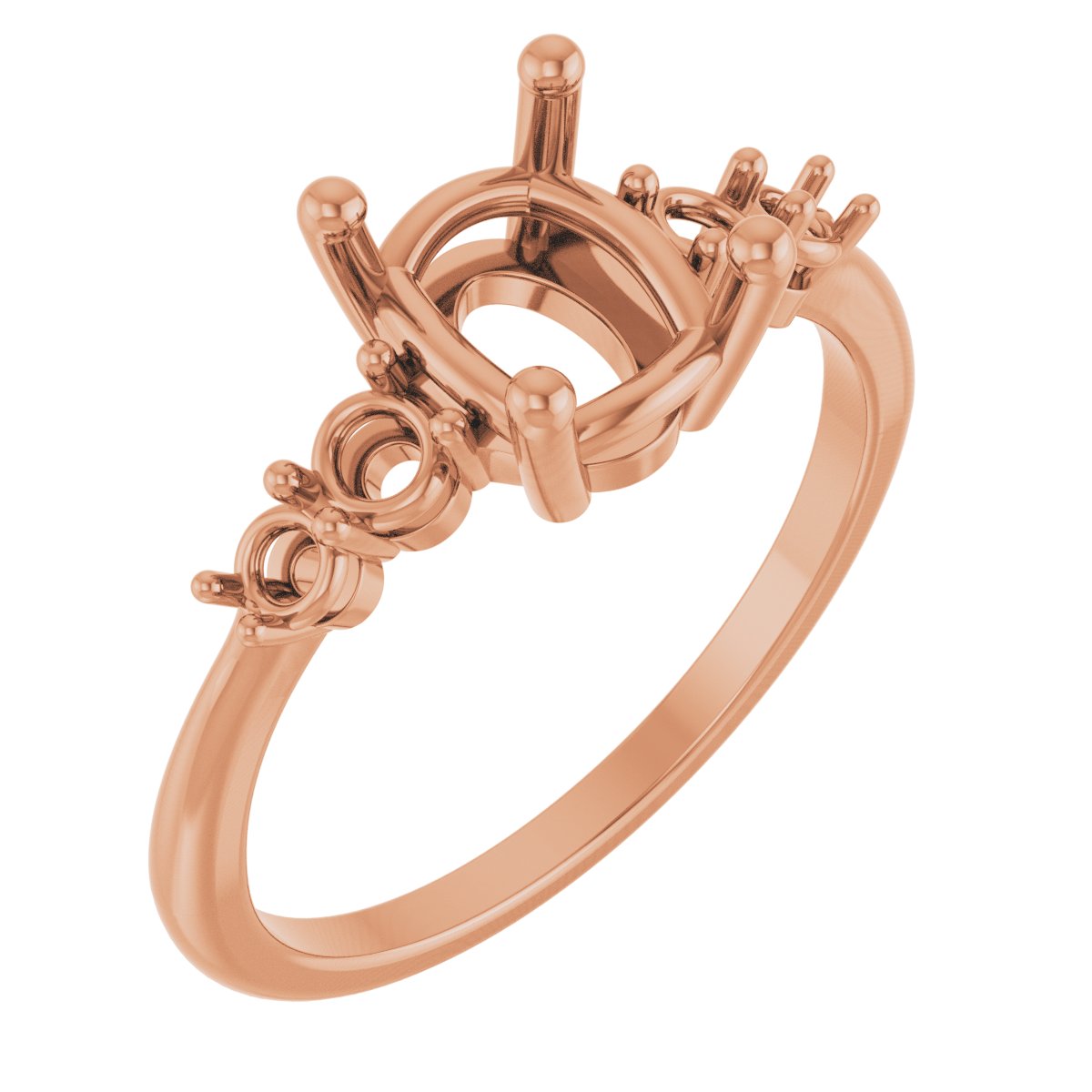 Accented Engagement Ring or Band