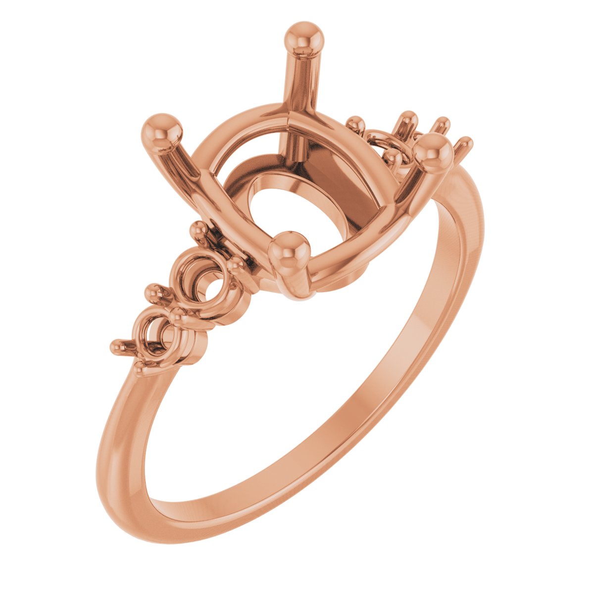 Accented Engagement Ring or Band
