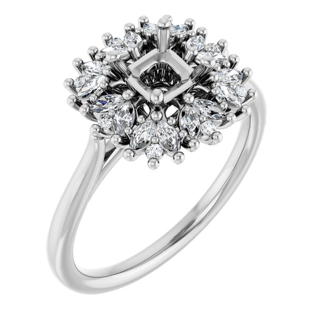 14k White Gold