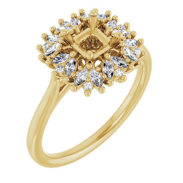 14k Yellow Gold