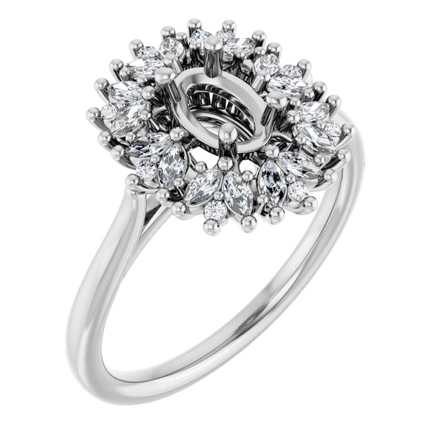 14k White Gold
