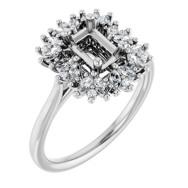 14k White Gold