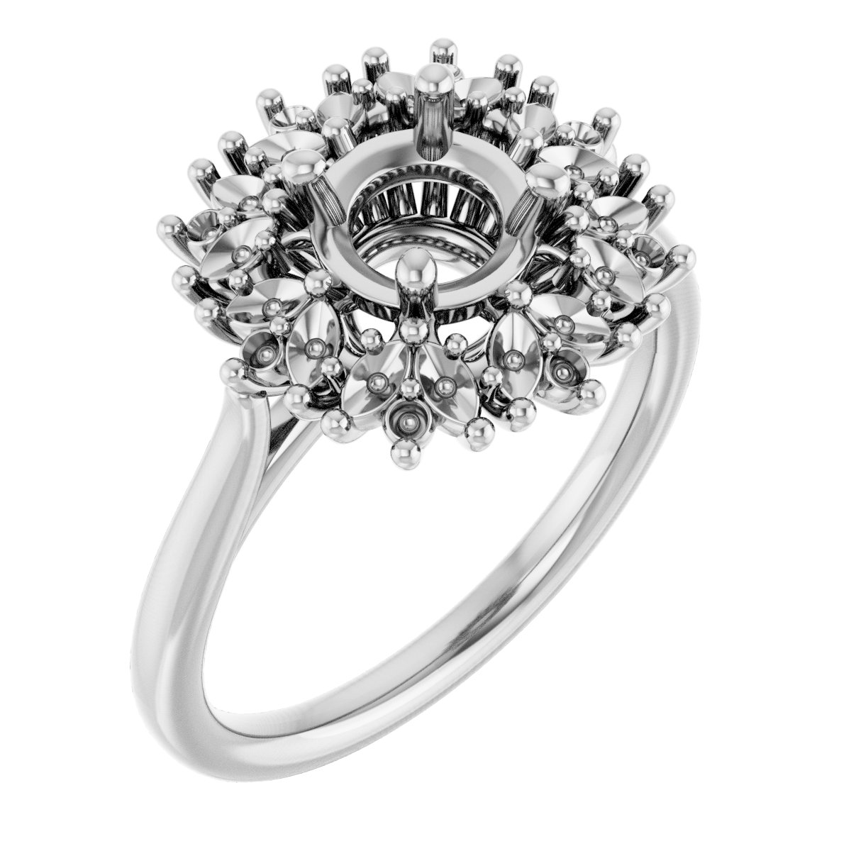 Halo-Style Engagement Ring