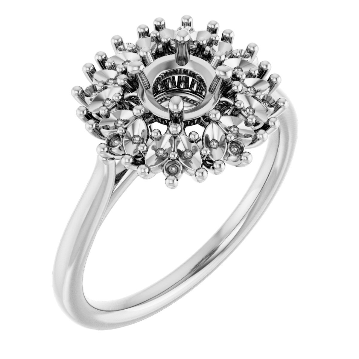 Halo-Style Engagement Ring