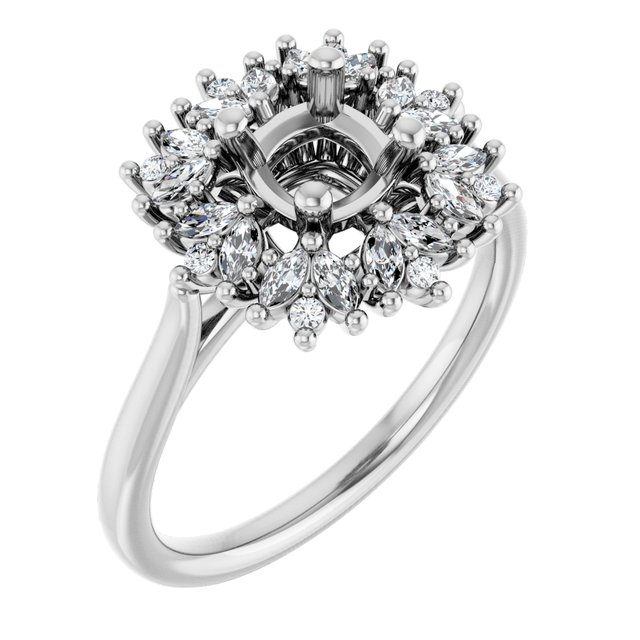 14k White Gold