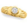 14K Yellow .50 CTW Diamond Round Engagement Ring Ref 295951