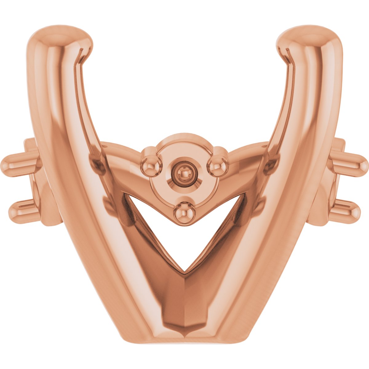 4-Prong Accented Shank Setting