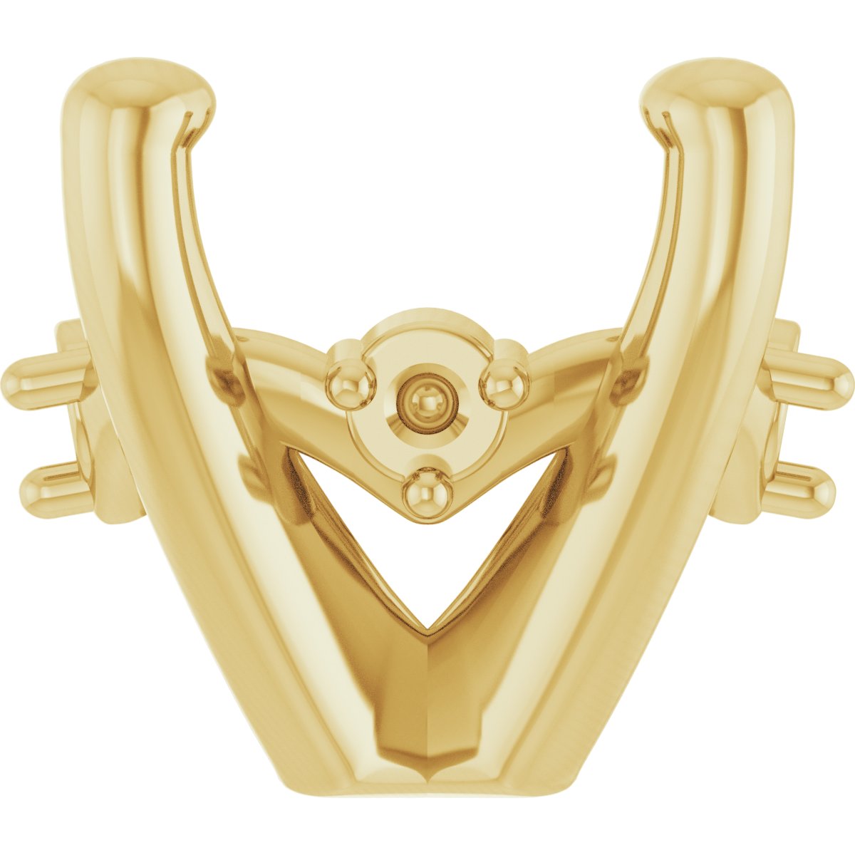 4-Prong Accented Shank Setting