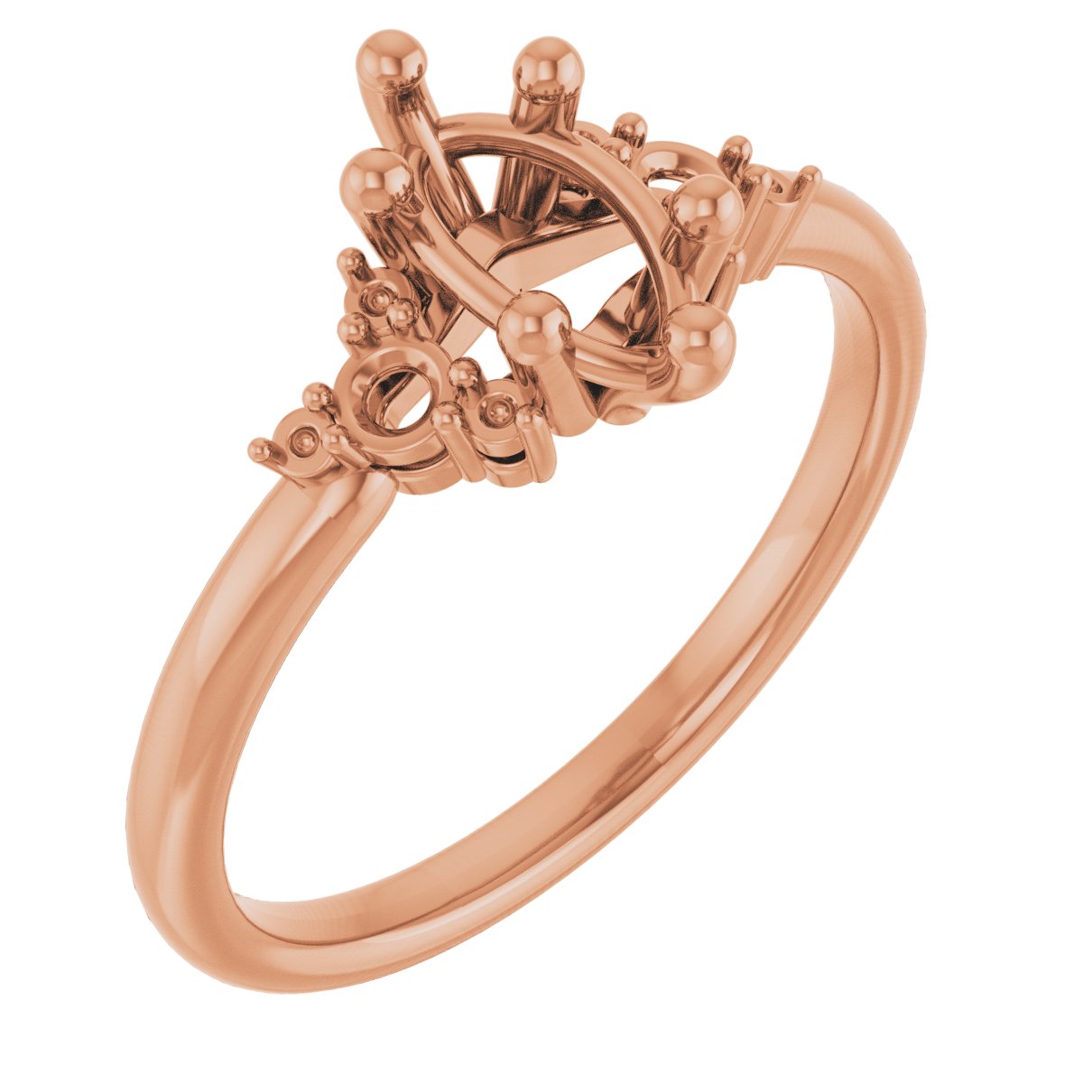 Accented Engagement Ring or Band
