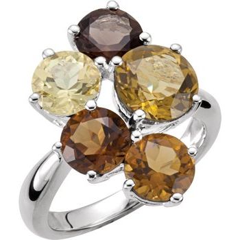 Multi Shape Cluster Style Ring Ref 3340437