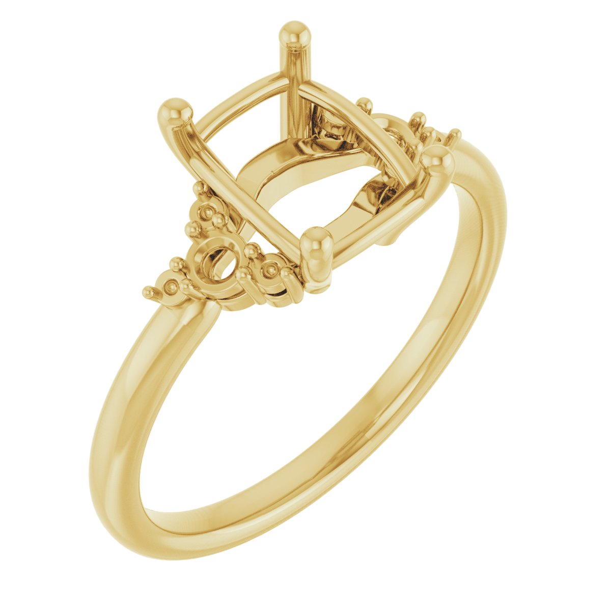 Accented Engagement Ring or Band