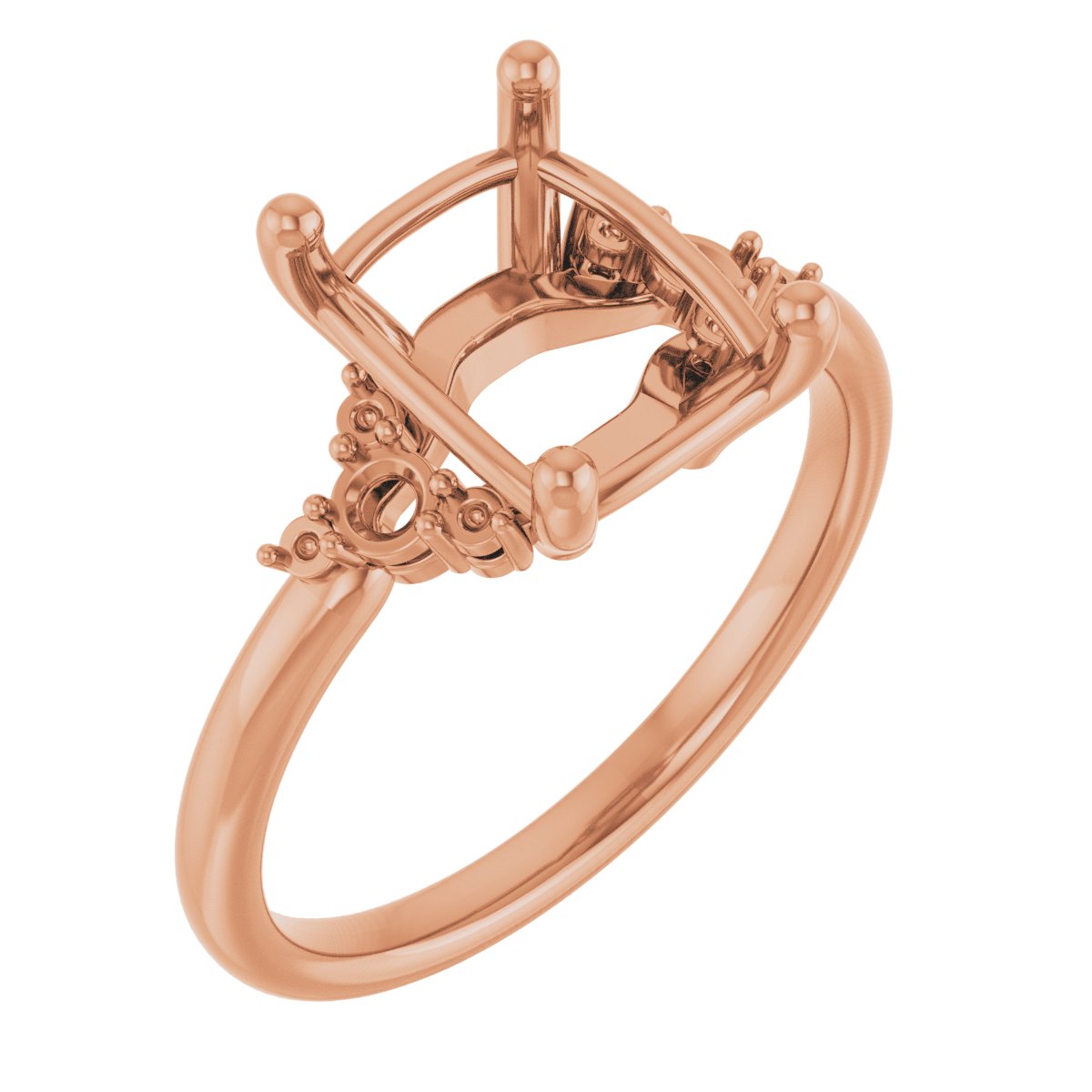 Accented Engagement Ring or Band