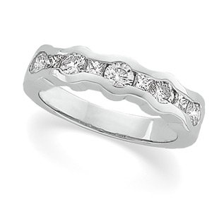 Platinum Diamond Anniversary Band 1 CTW Ref 311836