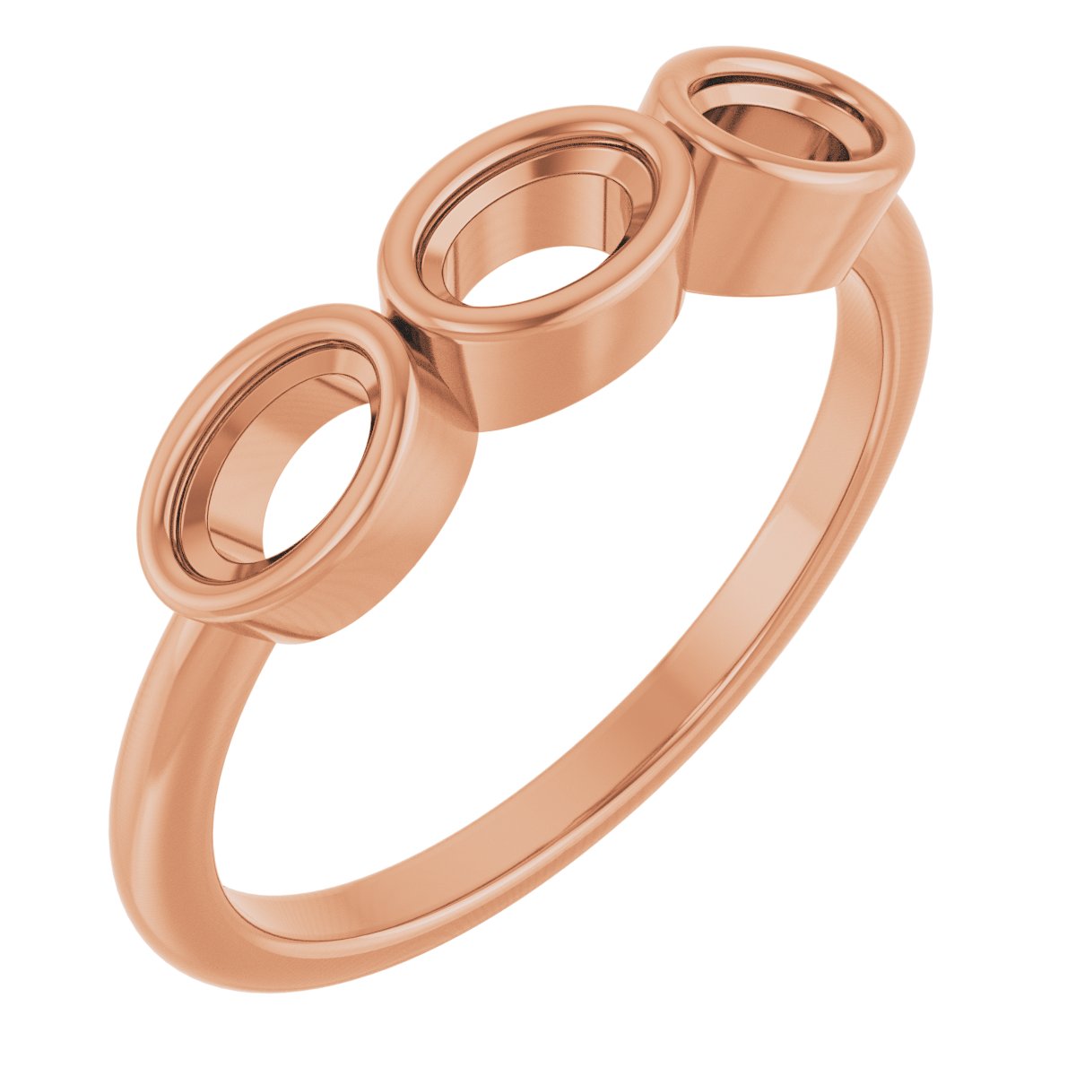 Family Bezel-Set Ring
