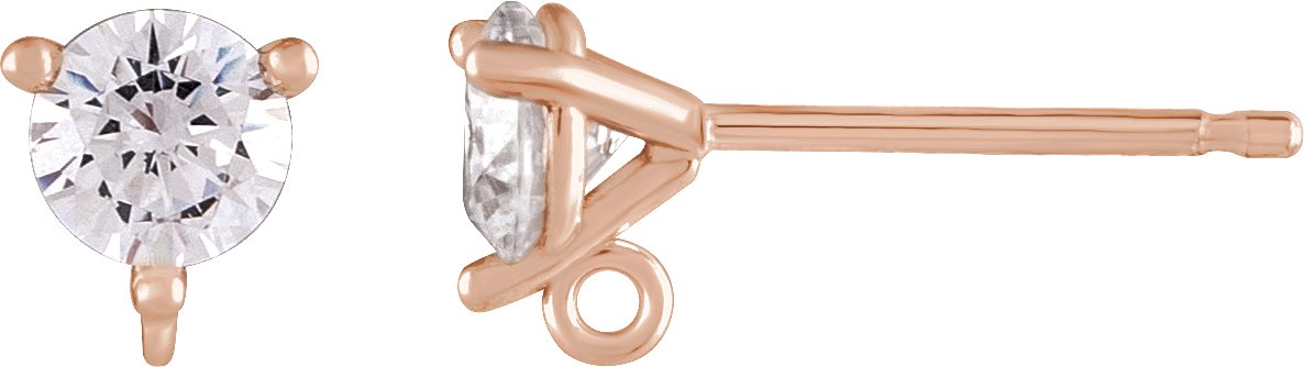 Basket Stud Earring Top