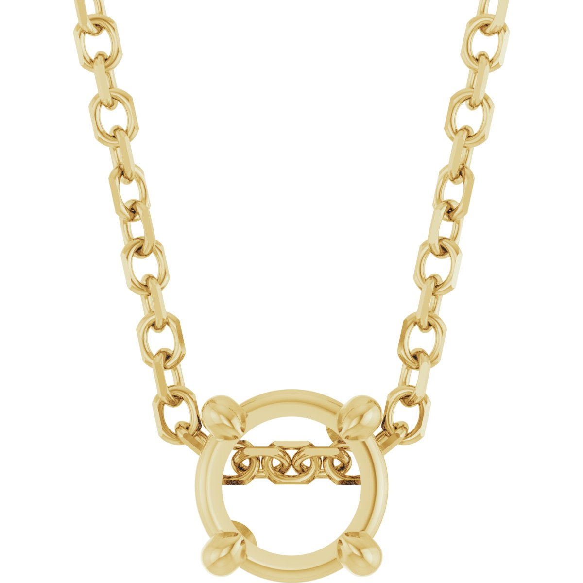 Solitaire Slide Necklace or Pendant