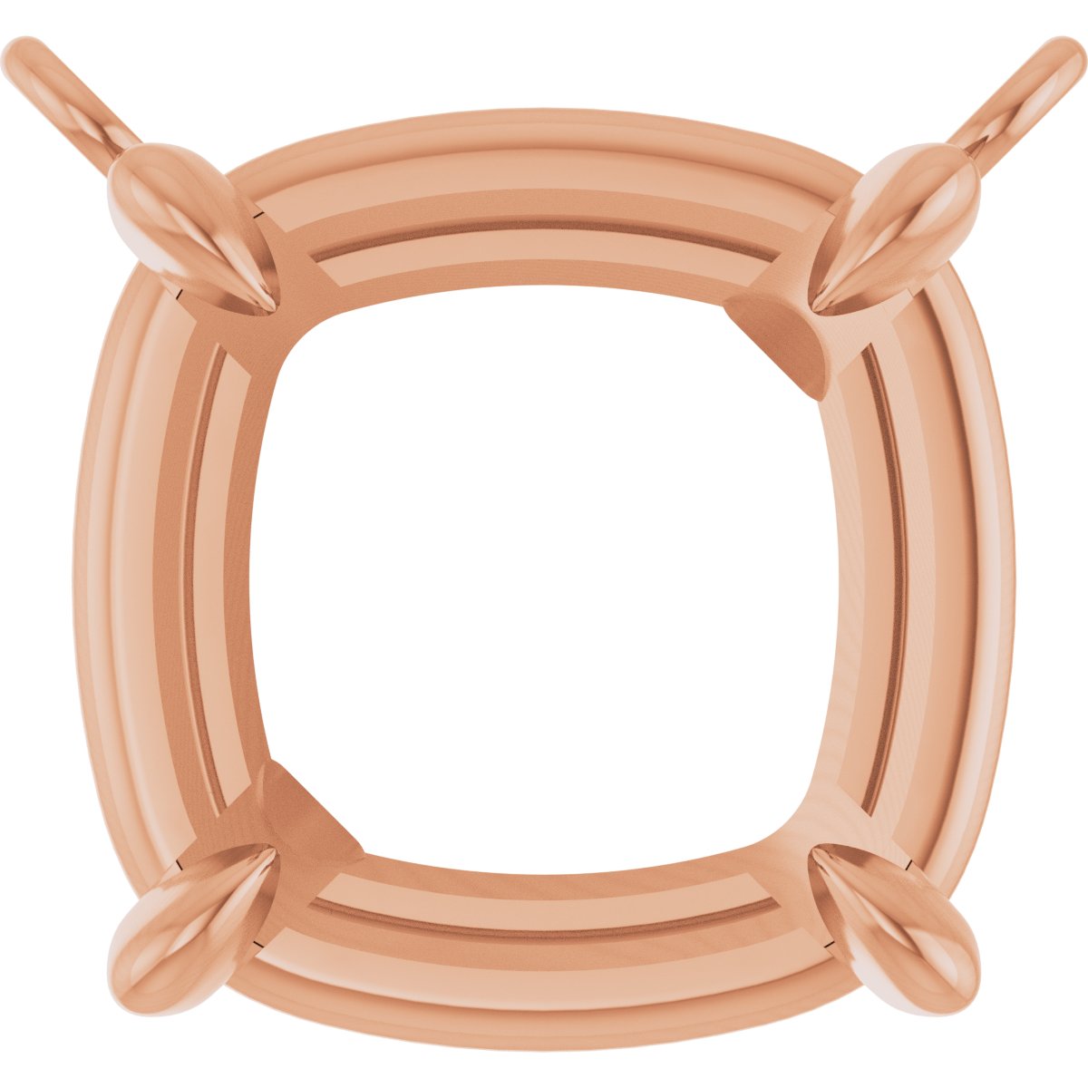 Claw-Prong Solitaire Necklace Center