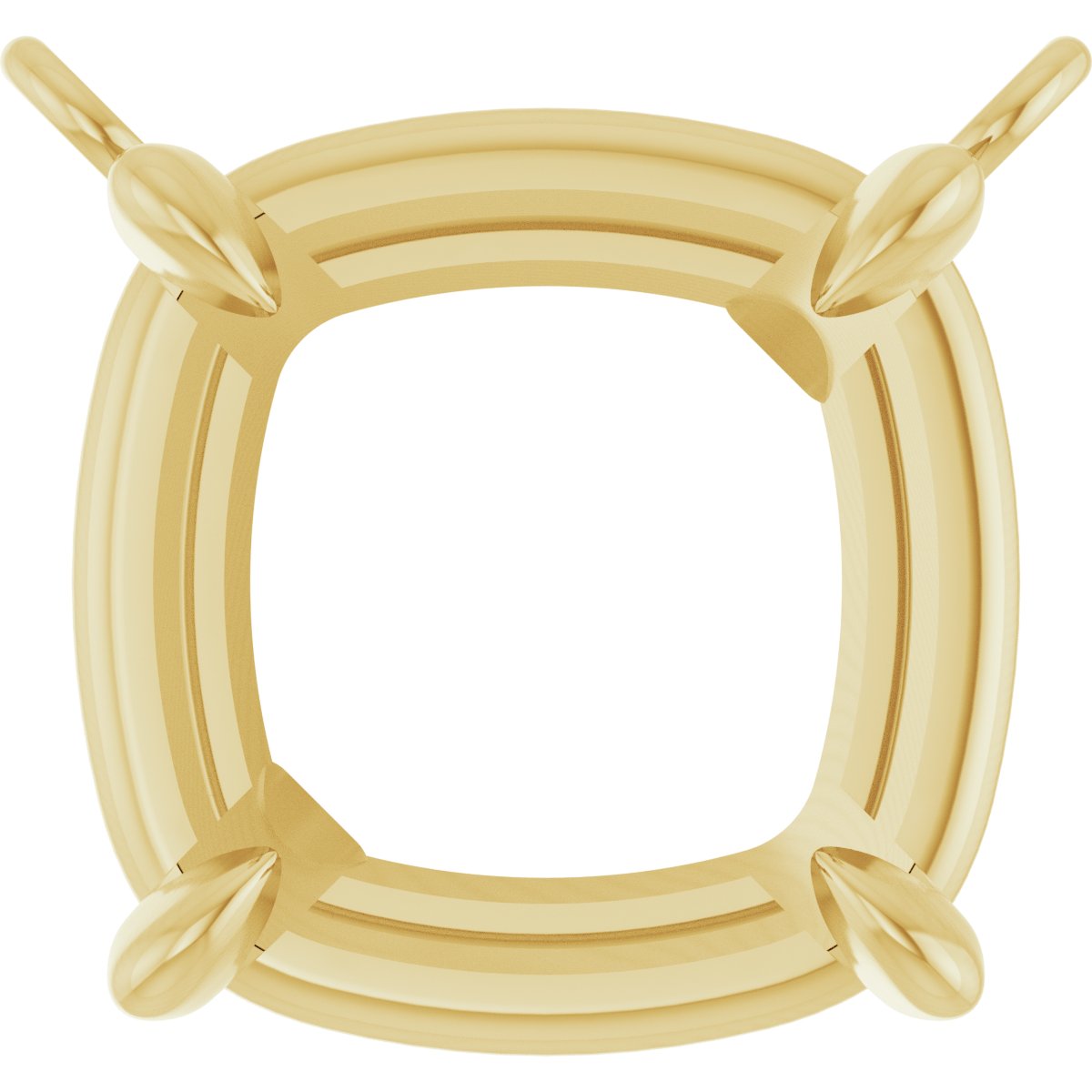 Claw-Prong Solitaire Necklace Center