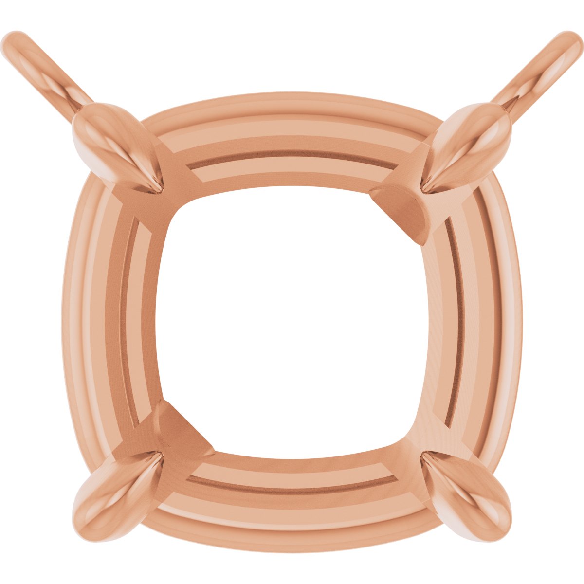 Claw-Prong Solitaire Necklace Center
